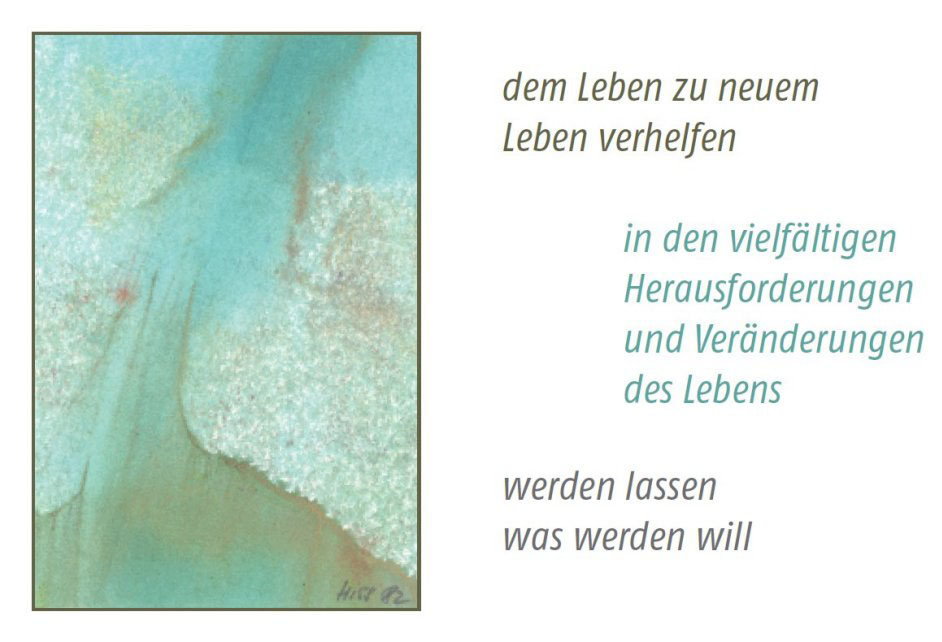 dem Leben zu neuem Leben verhelfen